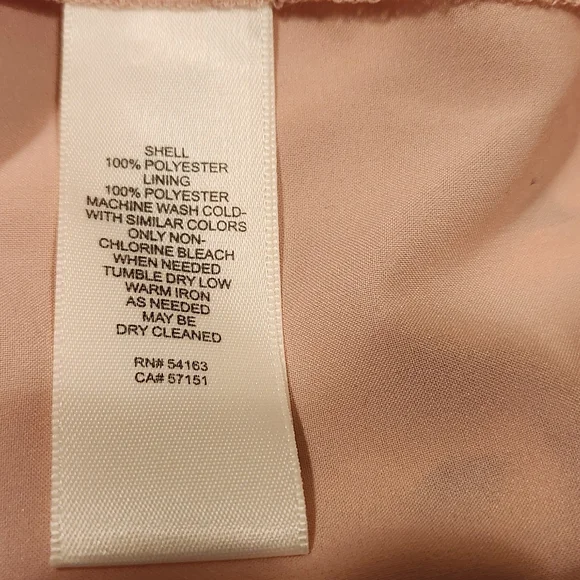 Eliza J Pink Floral Wrap Dress Sz 14 - Picture 6 of 10